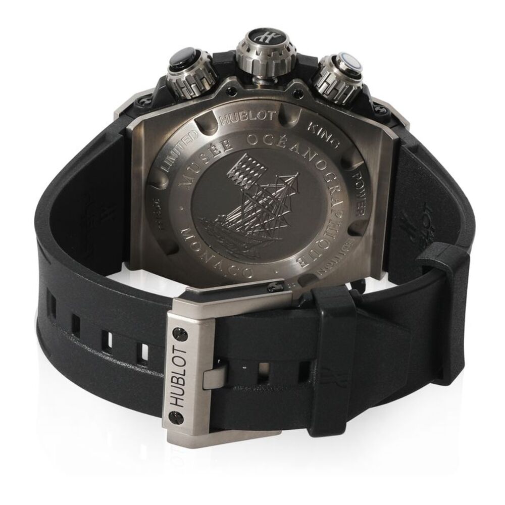 Hublot King Power Oceanographic 732.QX.1140.RX Men's Watch in Carbon Fiber - Picture 2 of 5